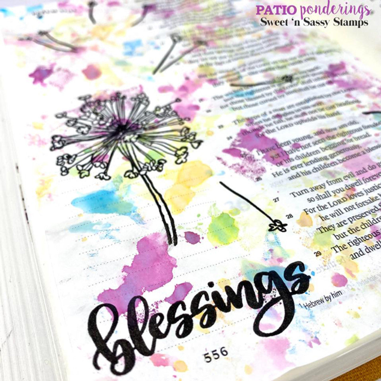 Blessings in Disguise Clear Stamp Set