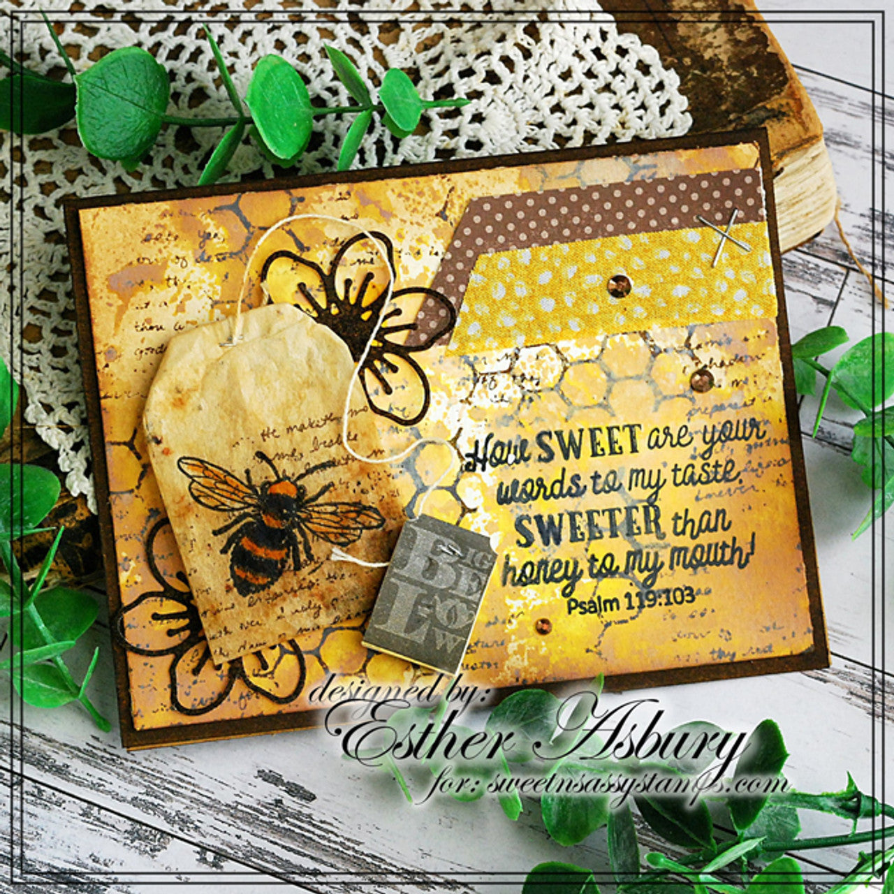 Sweet as Honey Clear Stamp Set