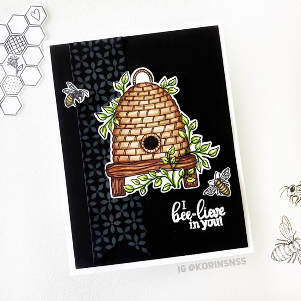 Bee Sweet Clear Stamp Set