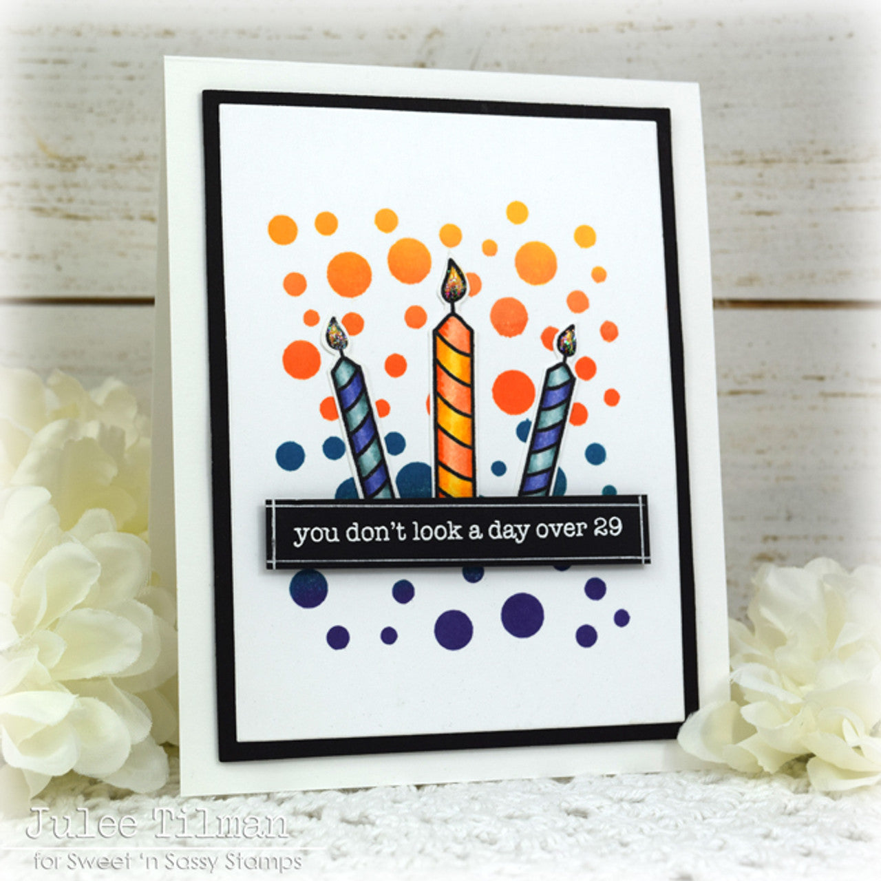 Birthday Wordfetti Clear Stamp Set