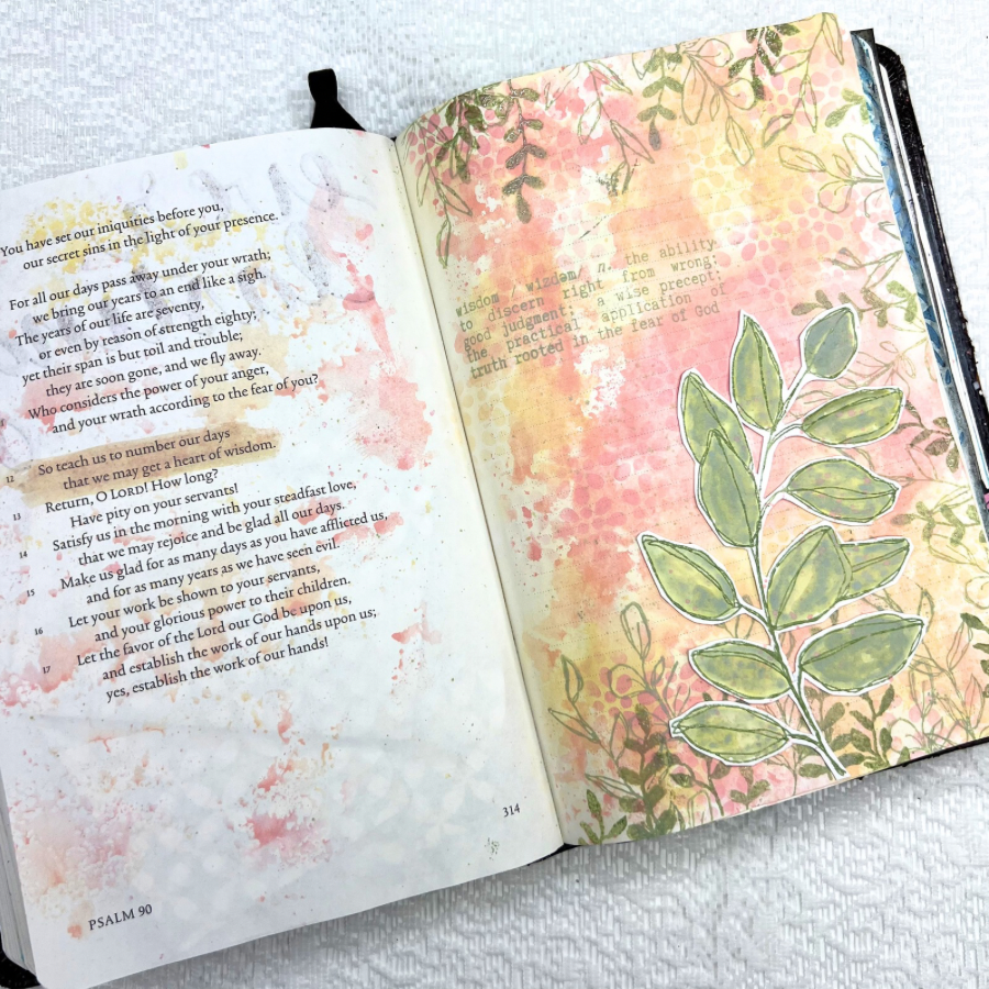 Stamping by the Sea-Tybee Island: Bible Journaling for Beginners