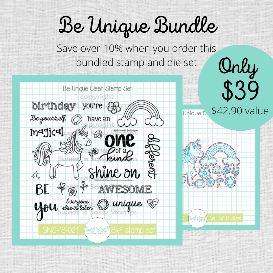 Be Unique Stamp & Die Bundle