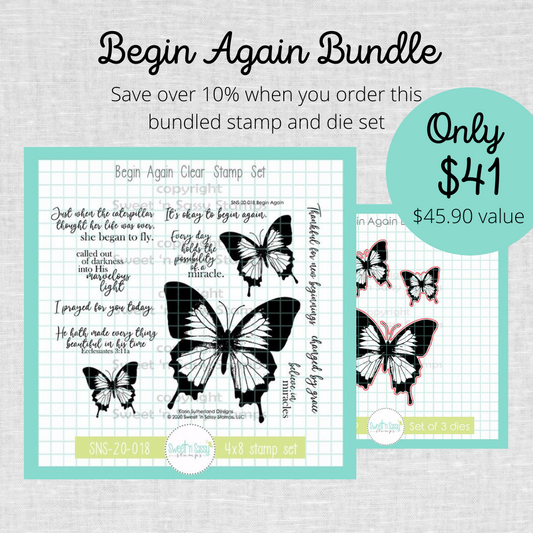 Begin Again Stamp & Die Bundle