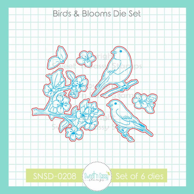 Birds & Blooms Die Set