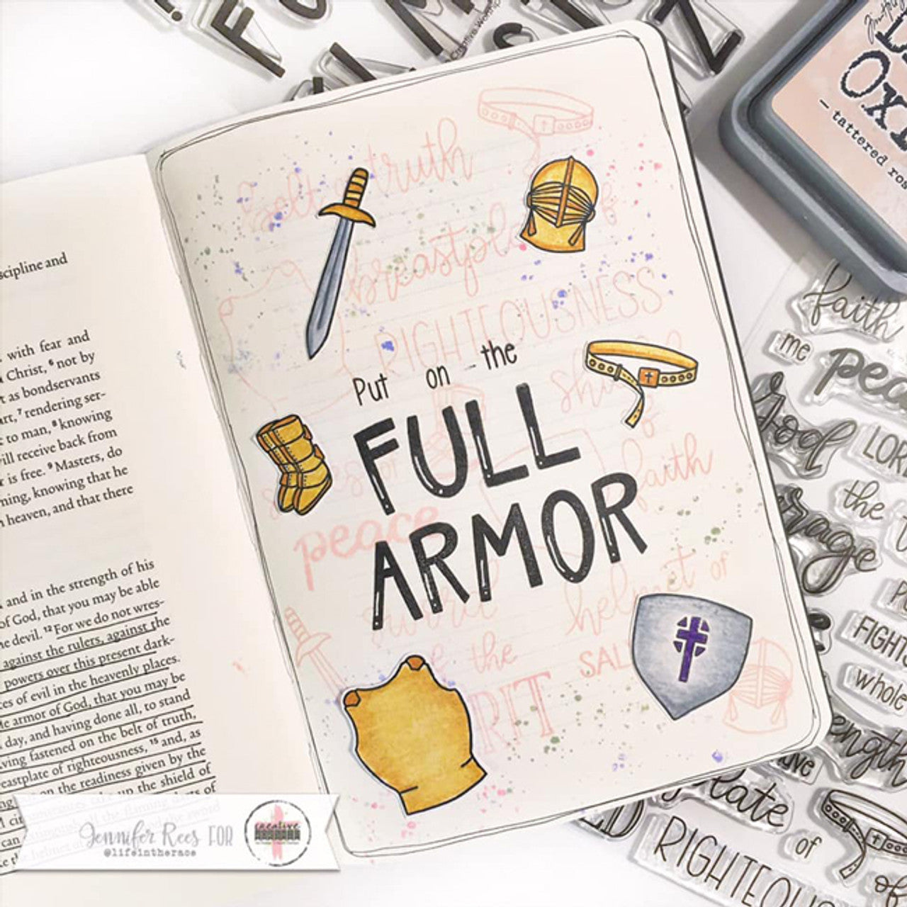 Armor of God Clear Stamp Set