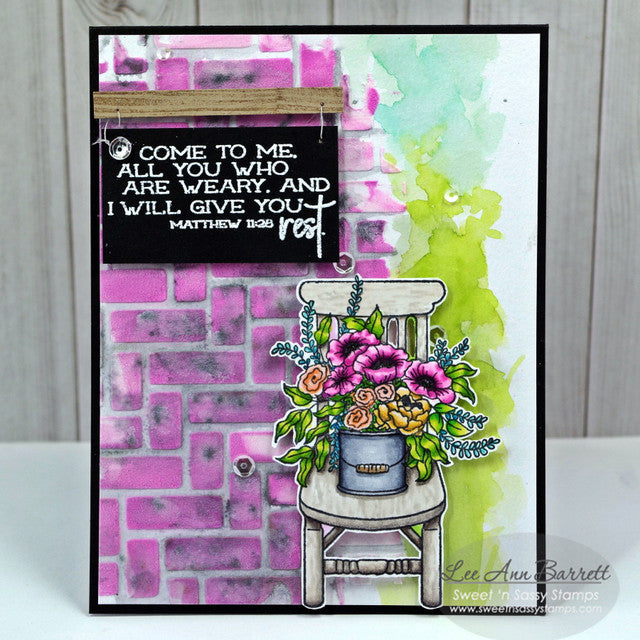 Country Garden Clear Stamp Set