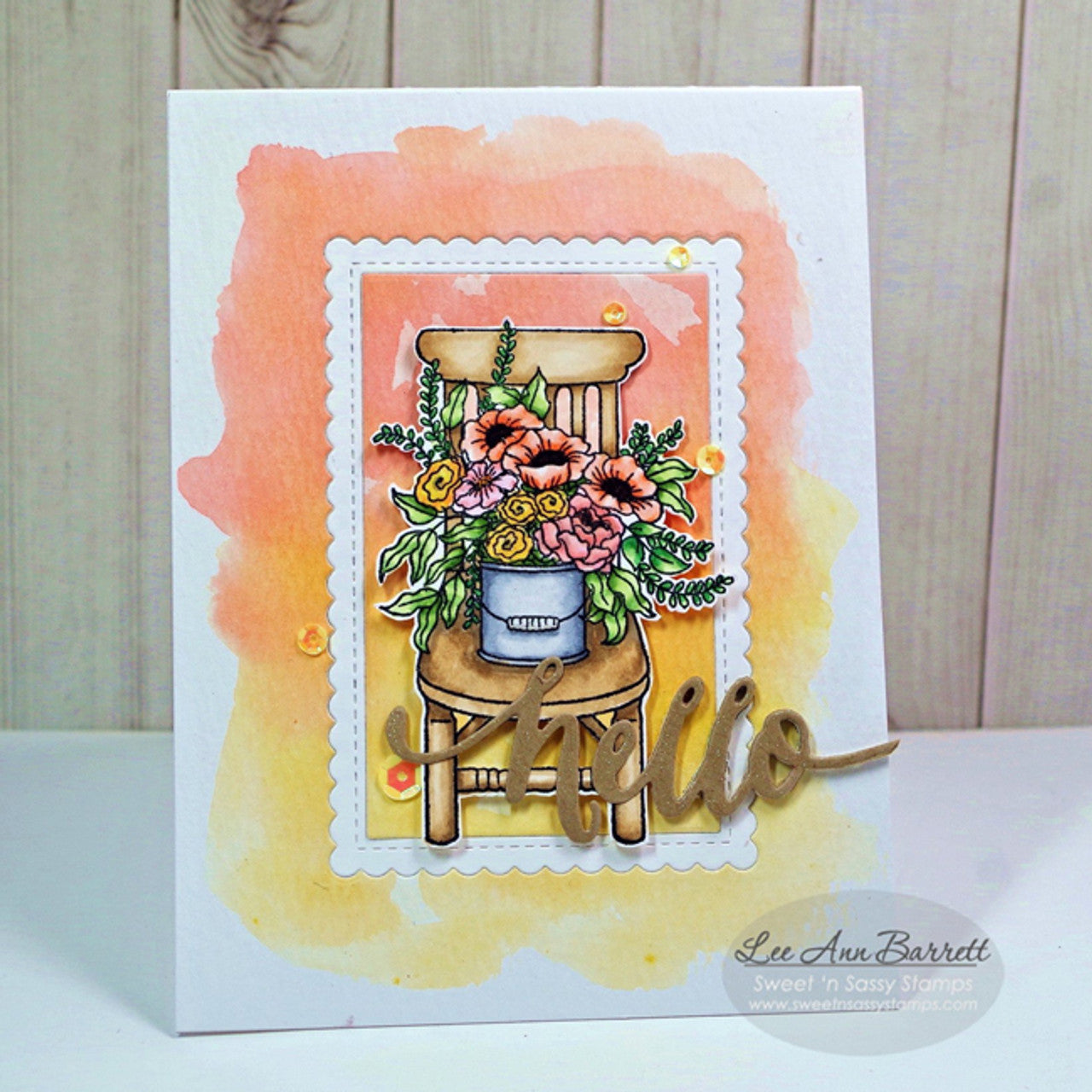 Country Garden Clear Stamp Set