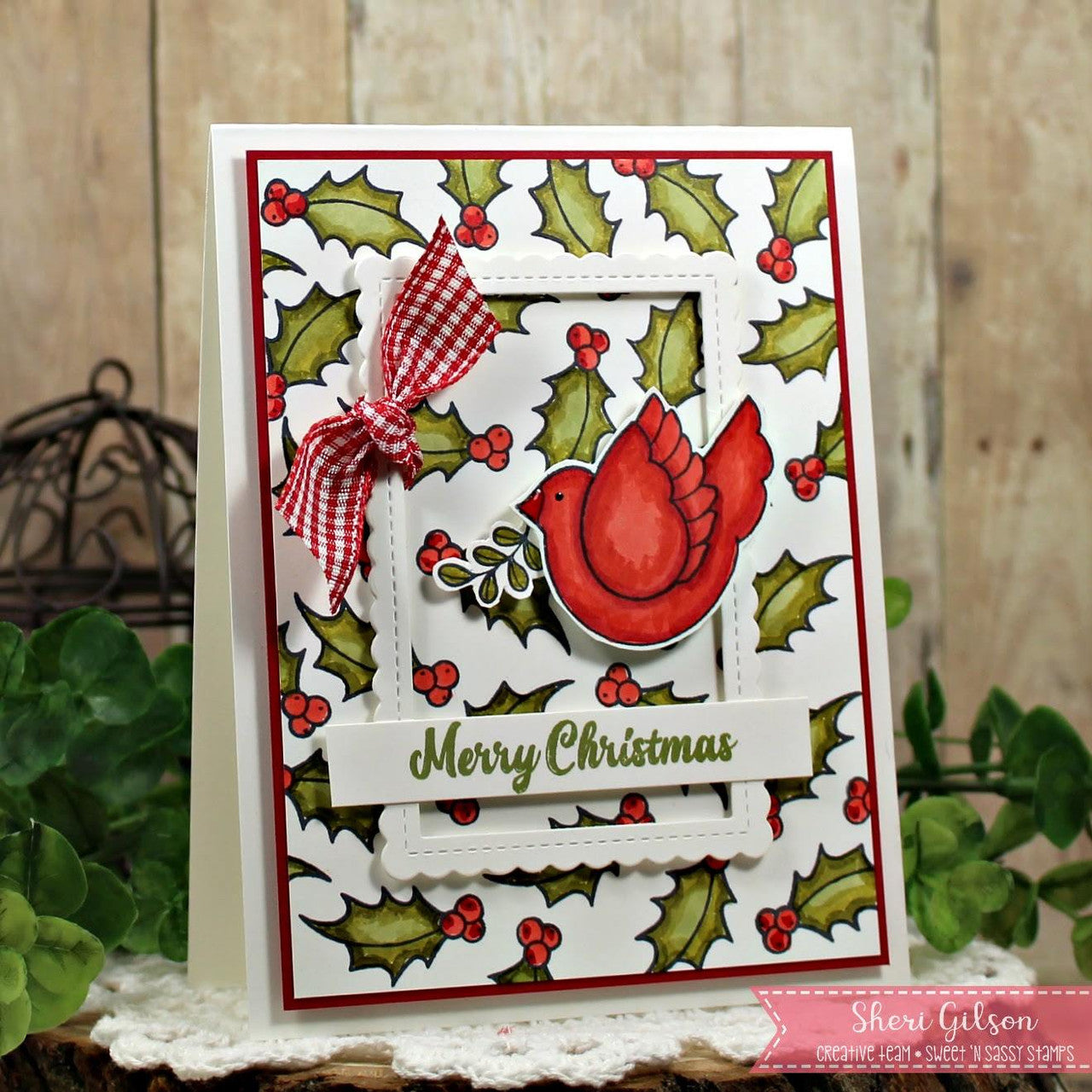 Winter Birds Clear Stamp Set