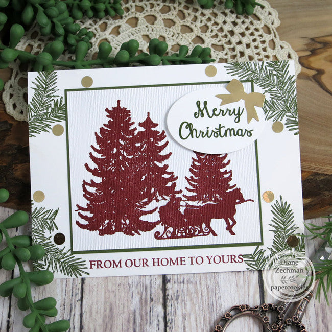 Old-Fashioned Christmas Clear Stamp Set