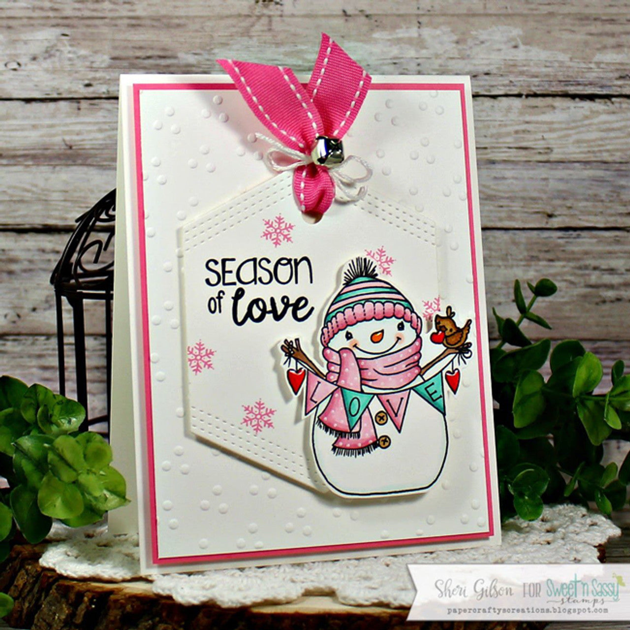 Cheerful Snowmen Clear Stamp Set