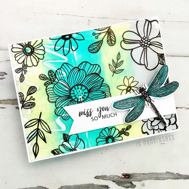 Consider the Wildflowers Clear Stamp Set