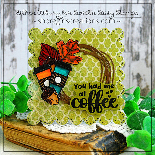 Coffee Talk Clear Stamp Set