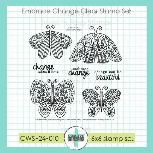 Embrace Change Clear Stamp Set