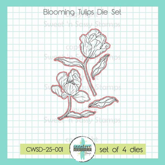 Blooming Tulips Die Set