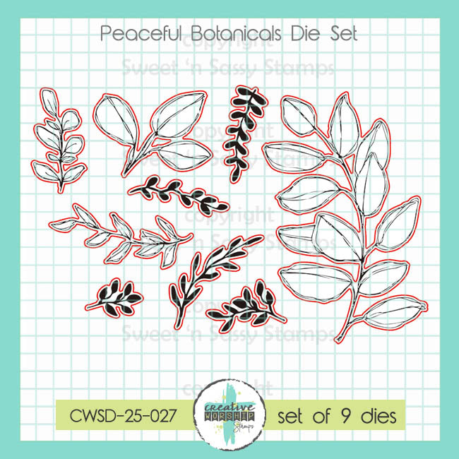Peaceful Botanicals Die Set