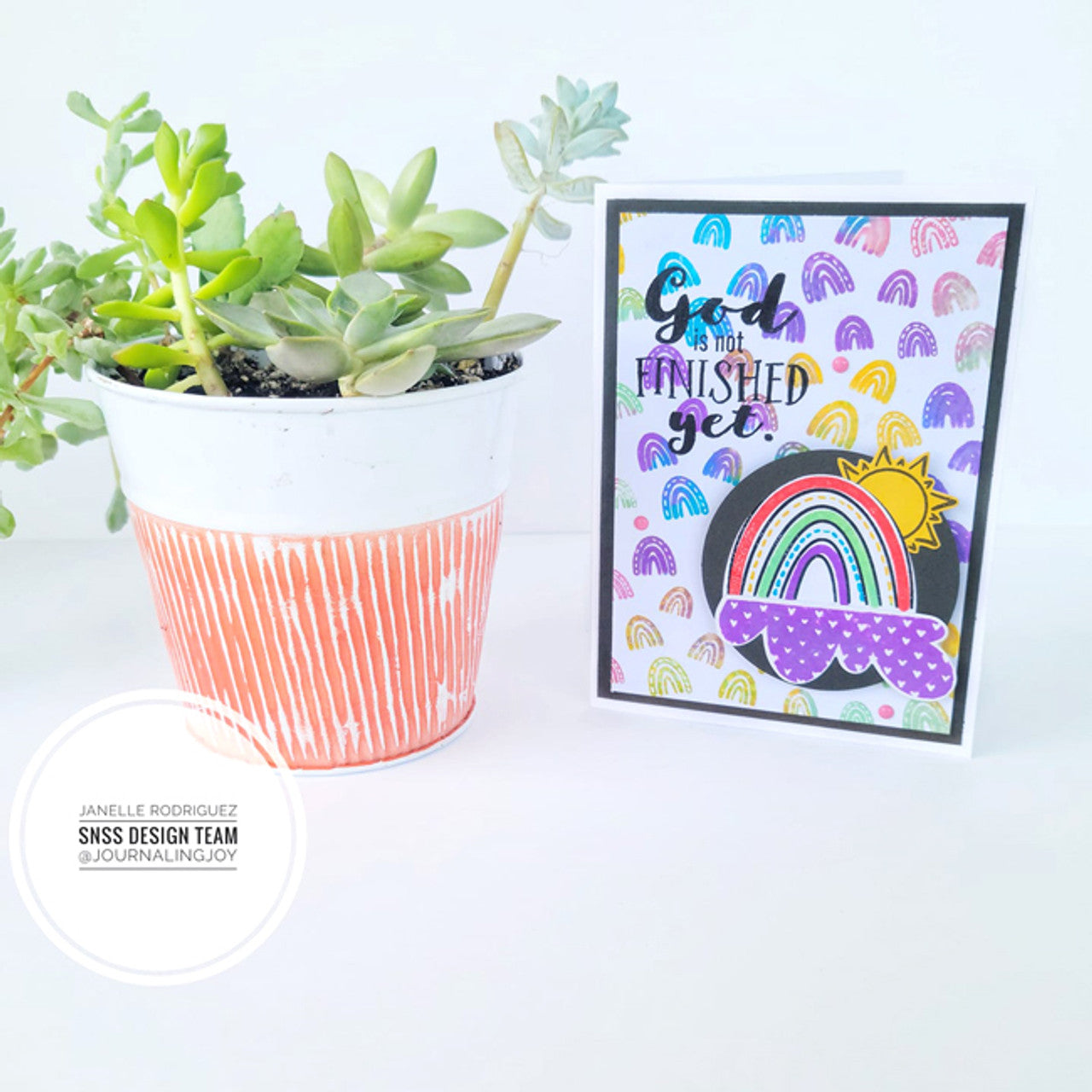 Count Your Rainbows Clear Stamp Set