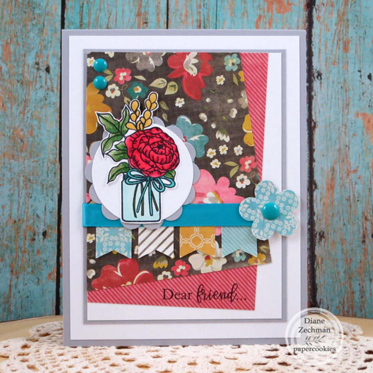 Country Garden Clear Stamp Set