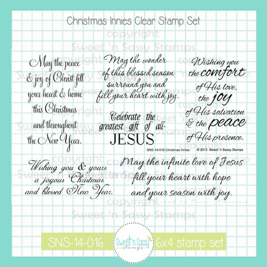 Christmas Innies Clear Stamp Set