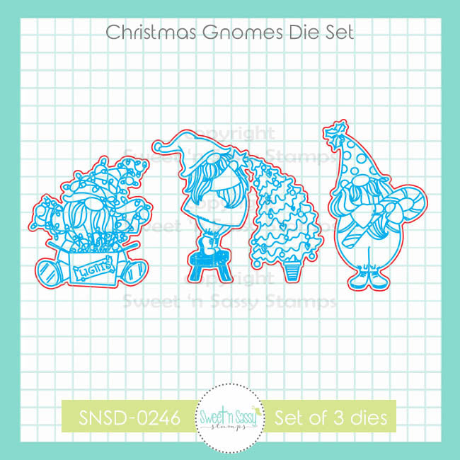 Christmas Gnomes Die Set