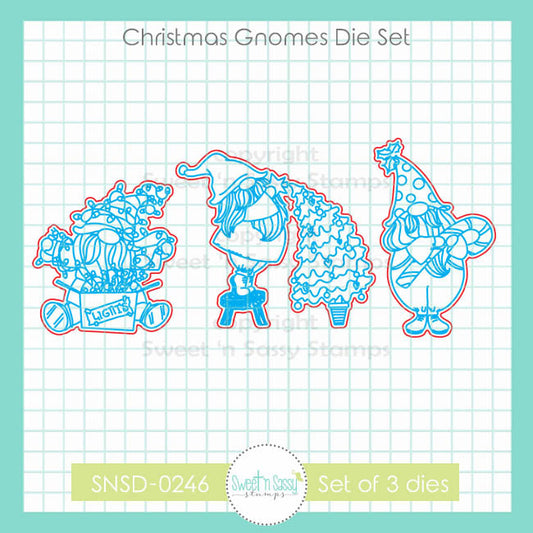 Christmas Gnomes Die Set