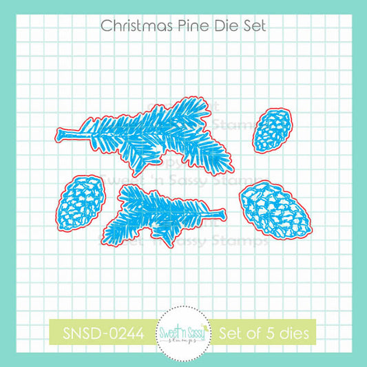 Christmas Pine Die Set