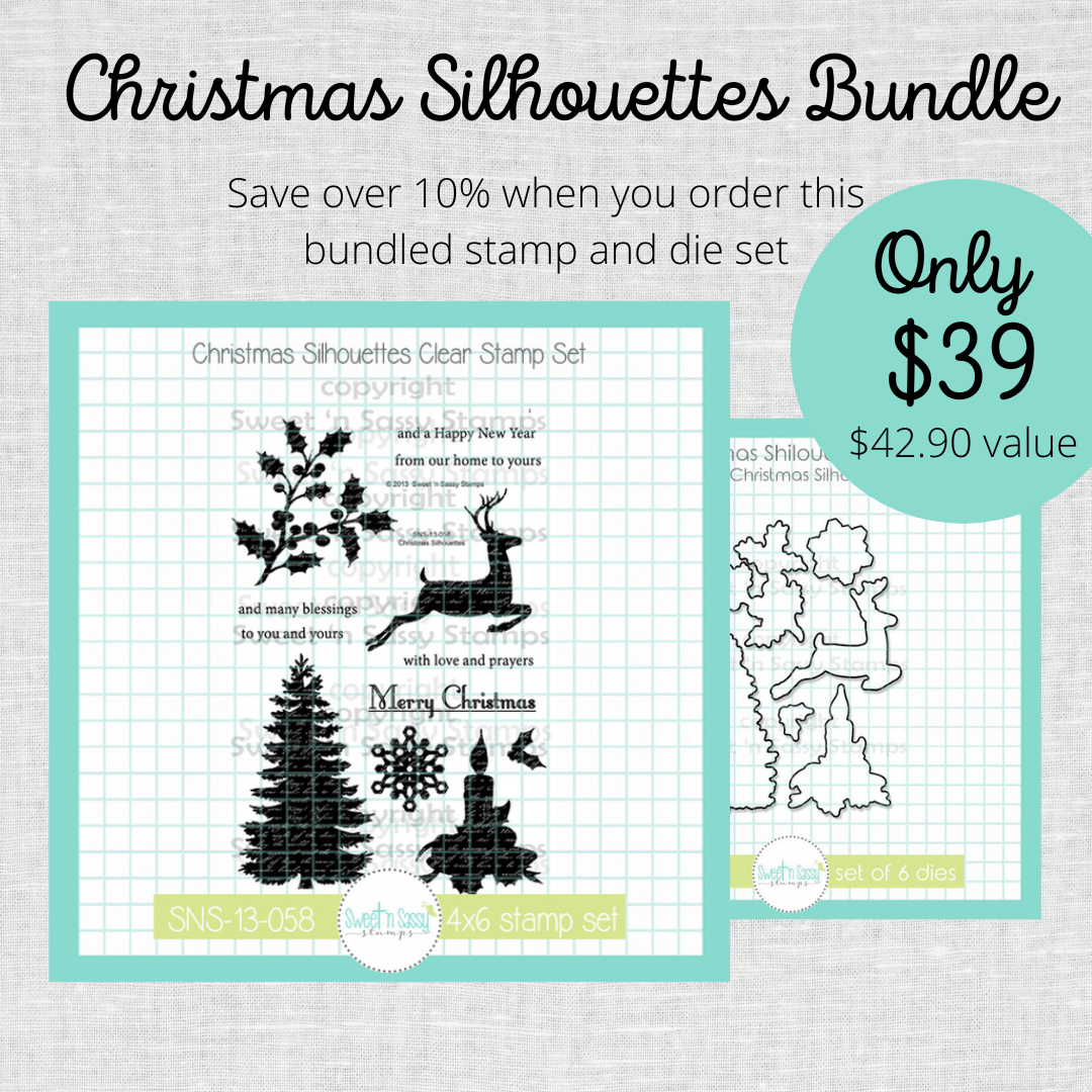 Christmas Silhouettes Stamp & Die Bundle