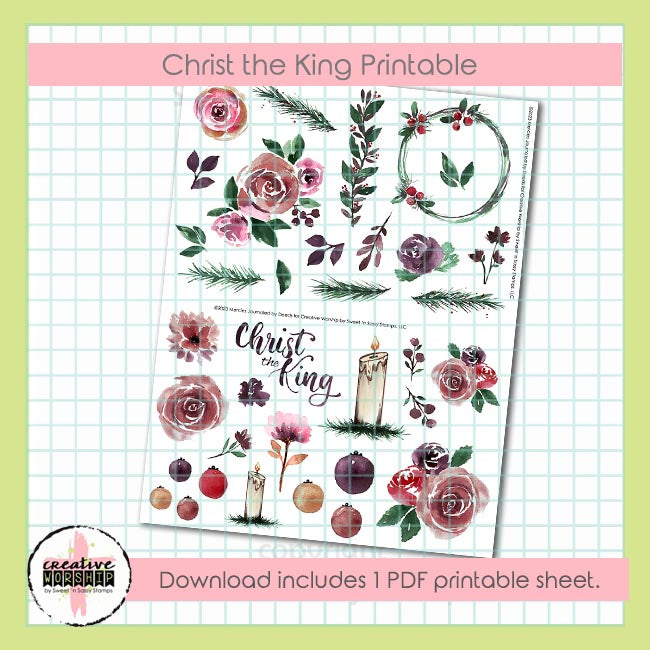 Christ the King Printable PDF