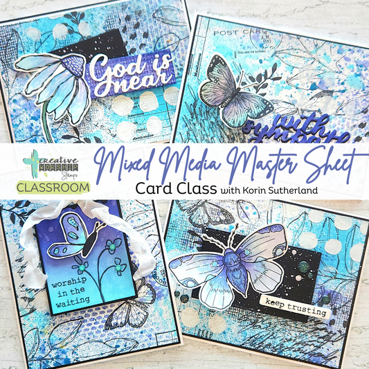 Creative Worship Classroom: Mixed Media Master Sheet Card Class