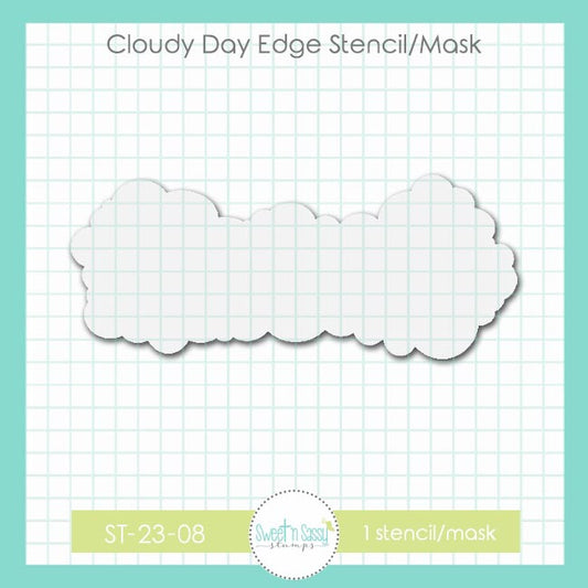 Cloudy Day Edge Mini Stencil Mask