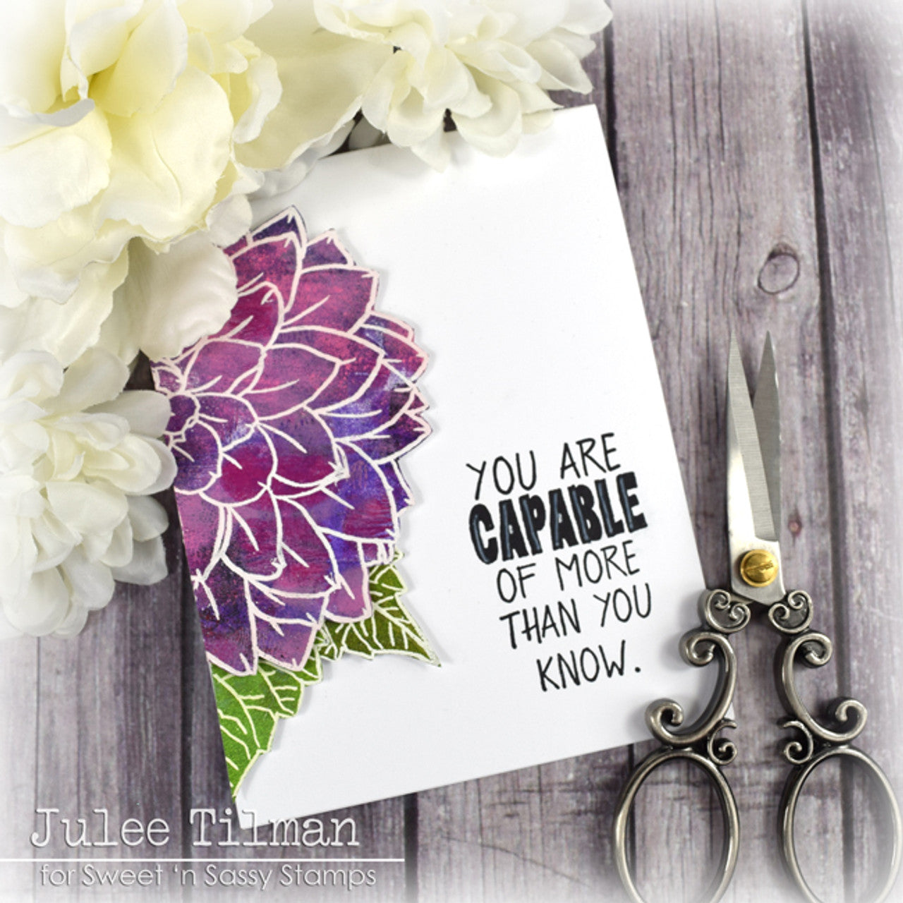 Inspirational Word Art 2 Clear Stamp Set