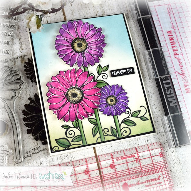 Delightful Daisies Clear Stamp Set