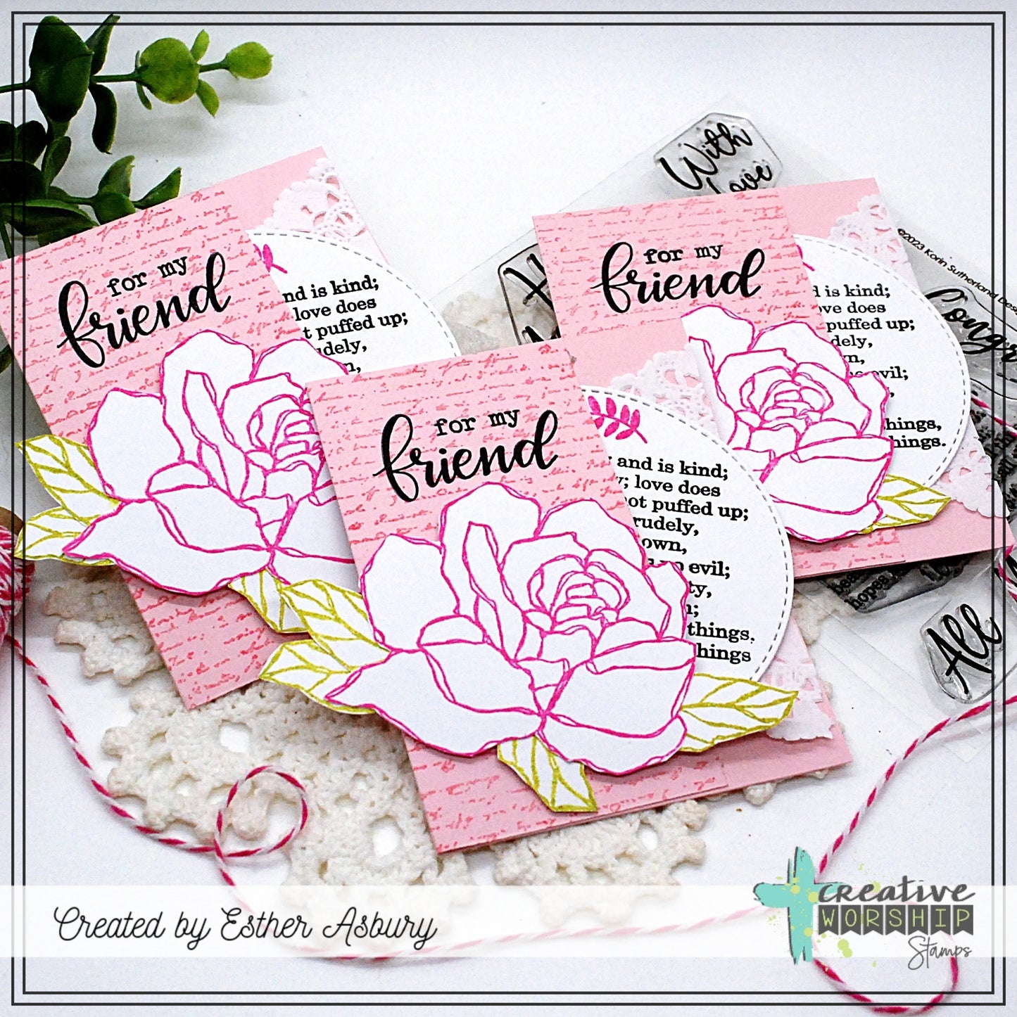 With Love Clear Stamp Set