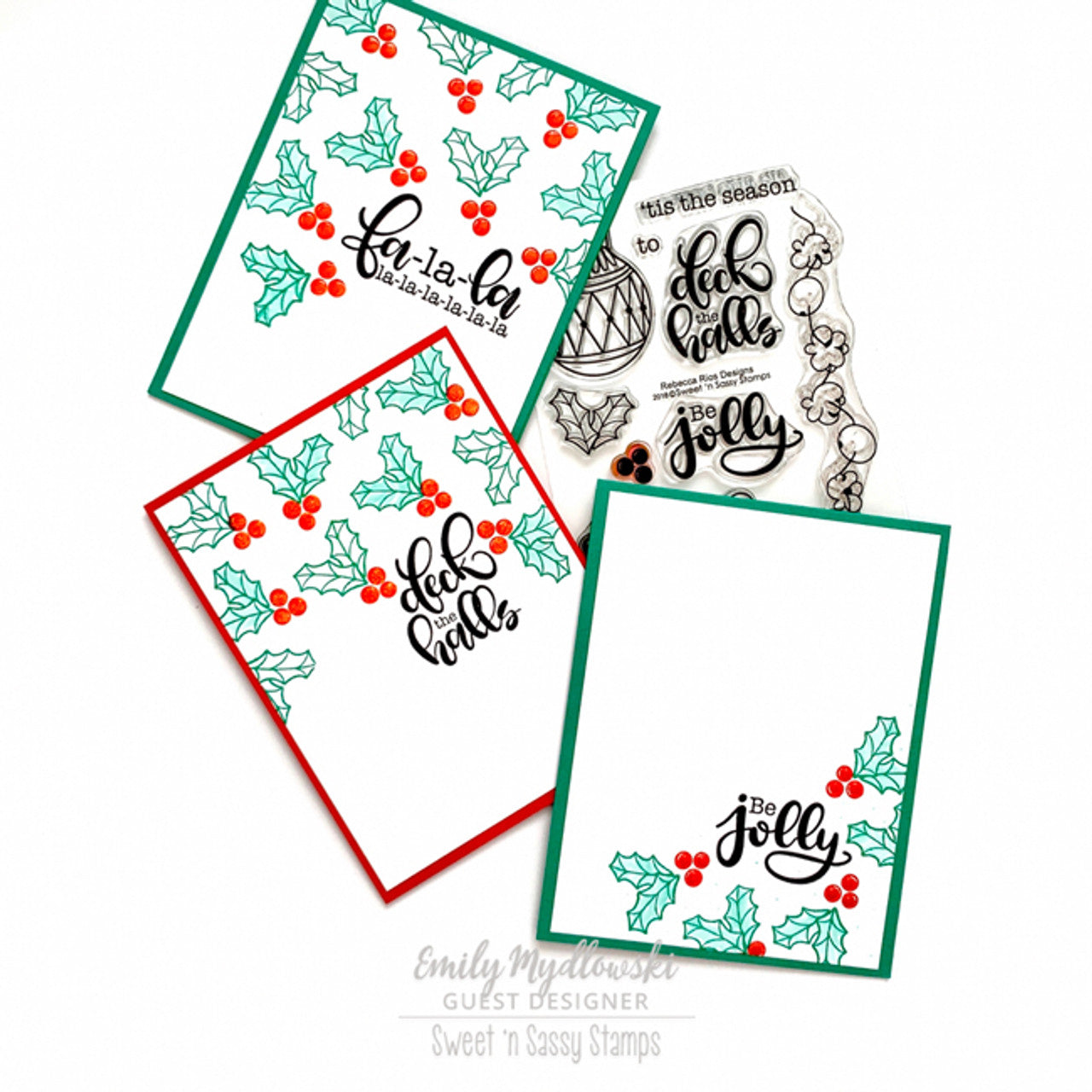 Deck the Halls Clear Stamp Set