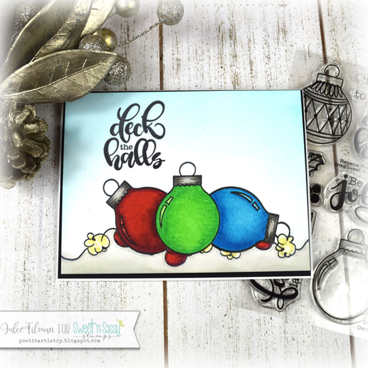 Deck the Halls Clear Stamp Set