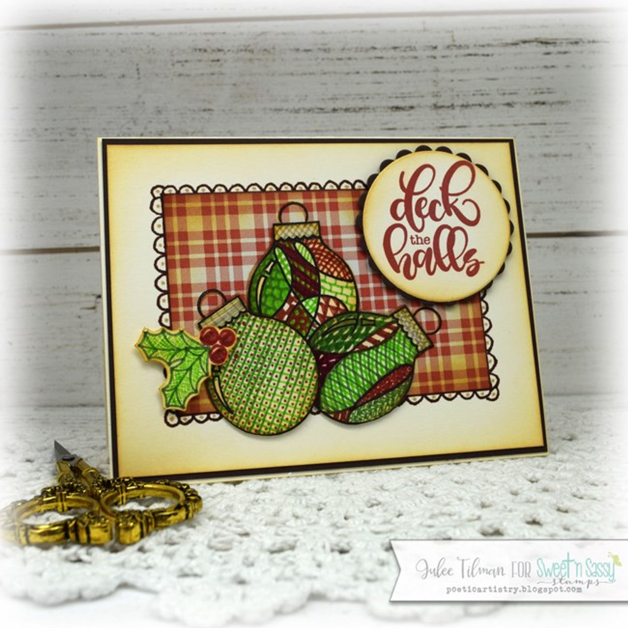 Deck the Halls Clear Stamp Set