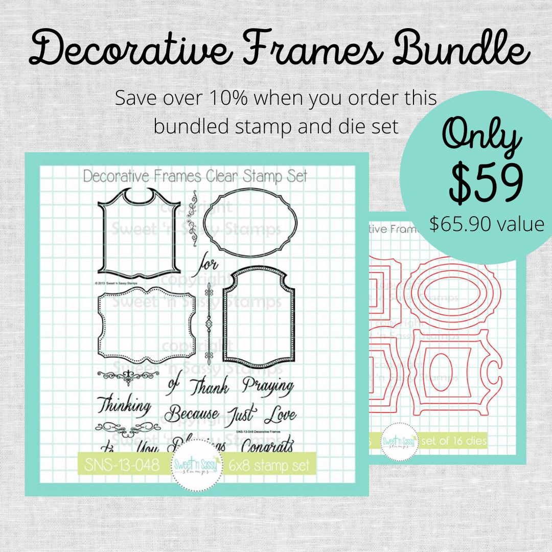 Decorative Frames  Stamp & Die Bundle