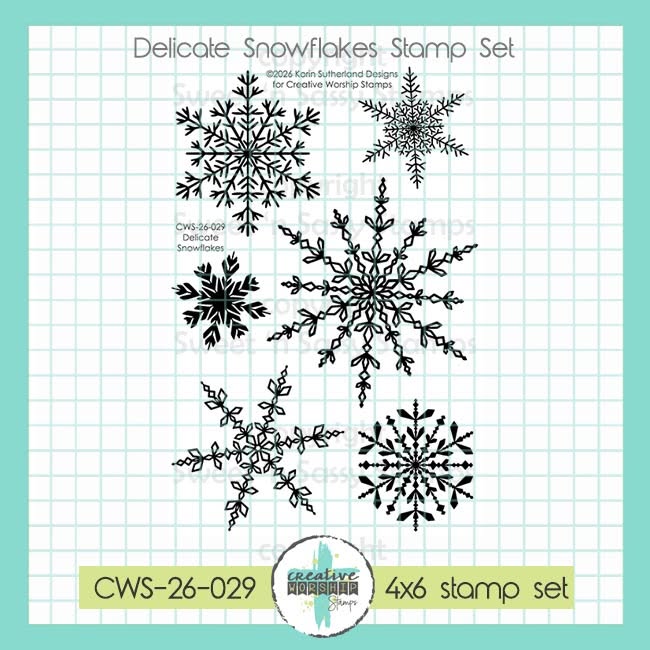 Delicate Snowflakes Stamp Set