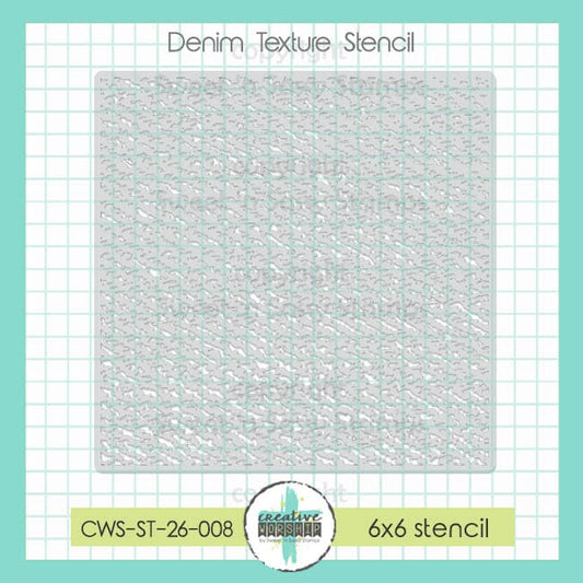Denim Texture Stencil