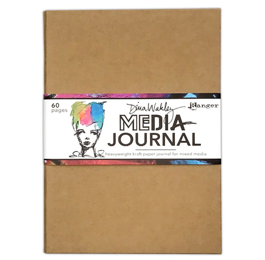 Dina Wakley by Ranger Mixed Media Art Journal: 7.25"x10"