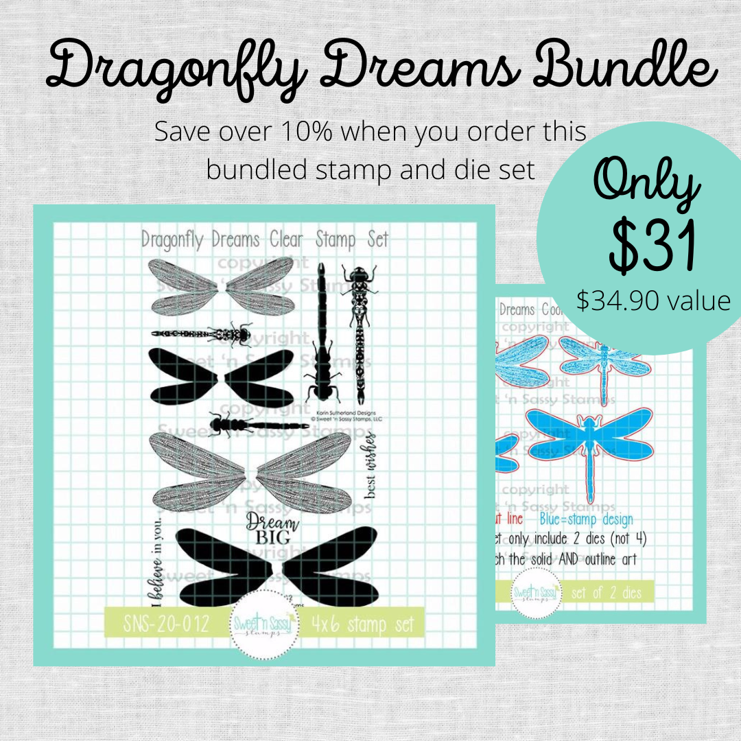 Dragonfly Dreams Stamp & Die Bundle