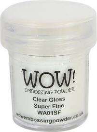 WOW! Embossing Powder - Clear Gloss Super Fine