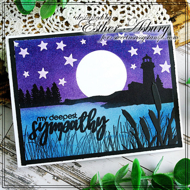 Scene Silhouettes: Tall Grass Clear Stamp Set