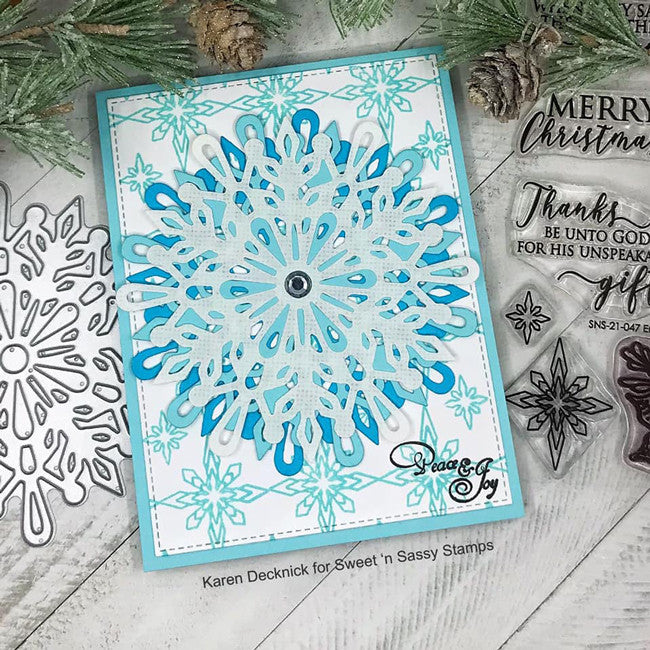 Large Snowflakes Die Set