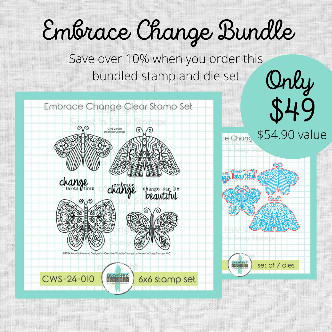 Embrace Change Stamp & Die Bundle