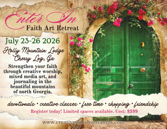 Cherry Log, GA: Enter In - Faith Art Retreat - July 2026