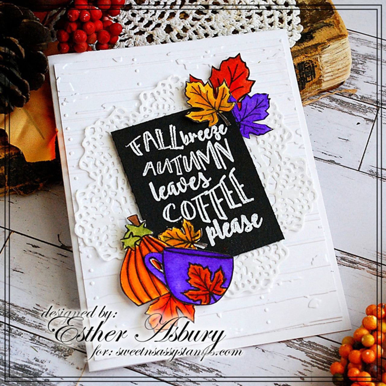 Fall Breeze Clear Stamp Set