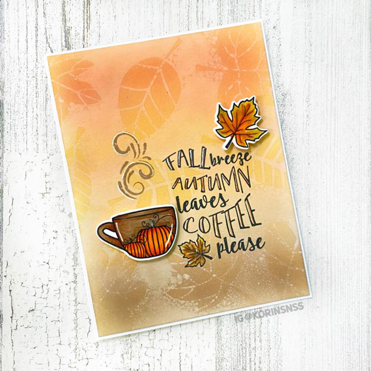 Fall Breeze Clear Stamp Set