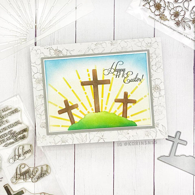 Jesus Paid It All Clear Stamp Set