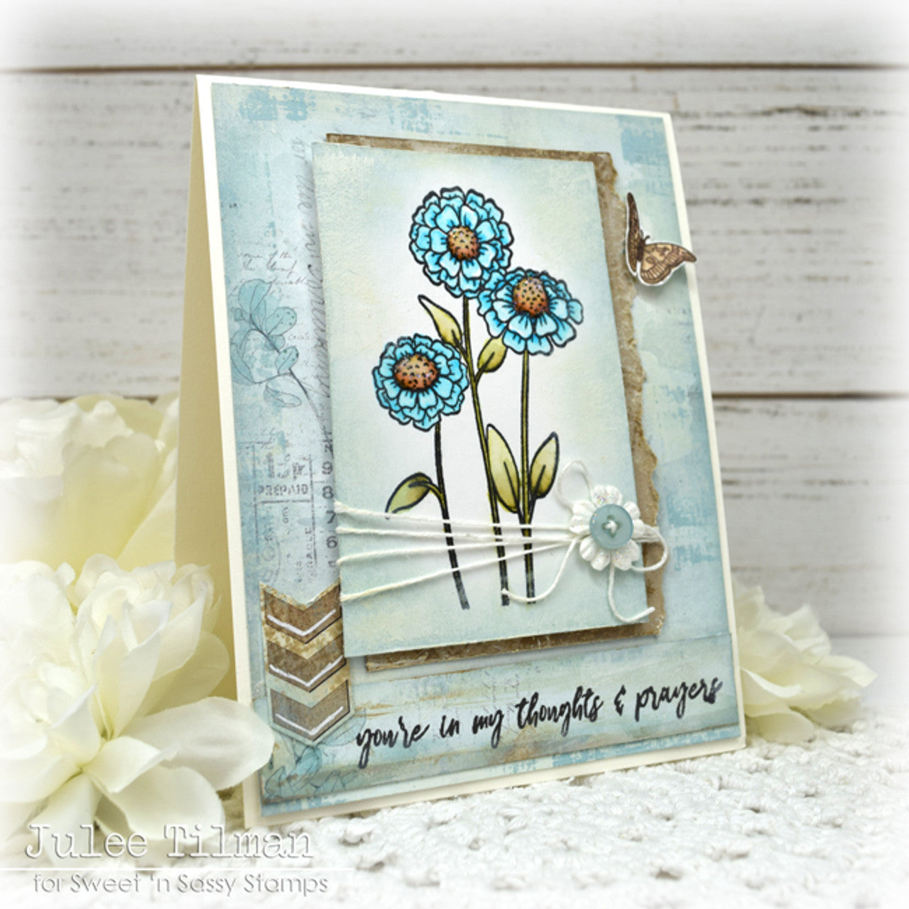 Flower Garden Clear Stamp Set