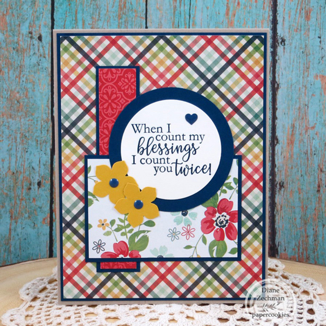 Friendship is a Blessing Clear Stamp Set